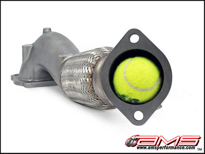 AMS Performance widemouth downpipe with turbo outlet for Mitsubishi EVO X AMS.04.05.0001-1