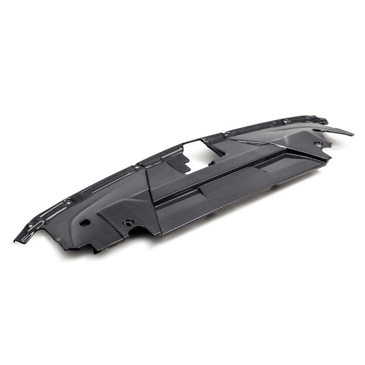 Anderson Composites 2024 Ford Mustang Carbon Fiber Radiator Cover - Matte Finish