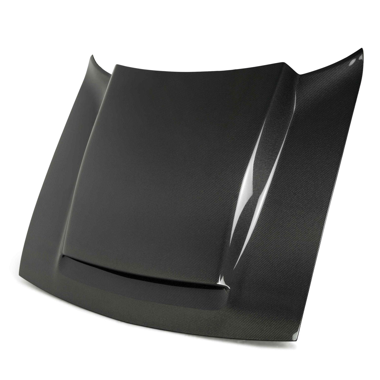 Anderson Composites 18-23 Dodge Challenger Type-DP Fiberglass Demon Style Cowl Hood