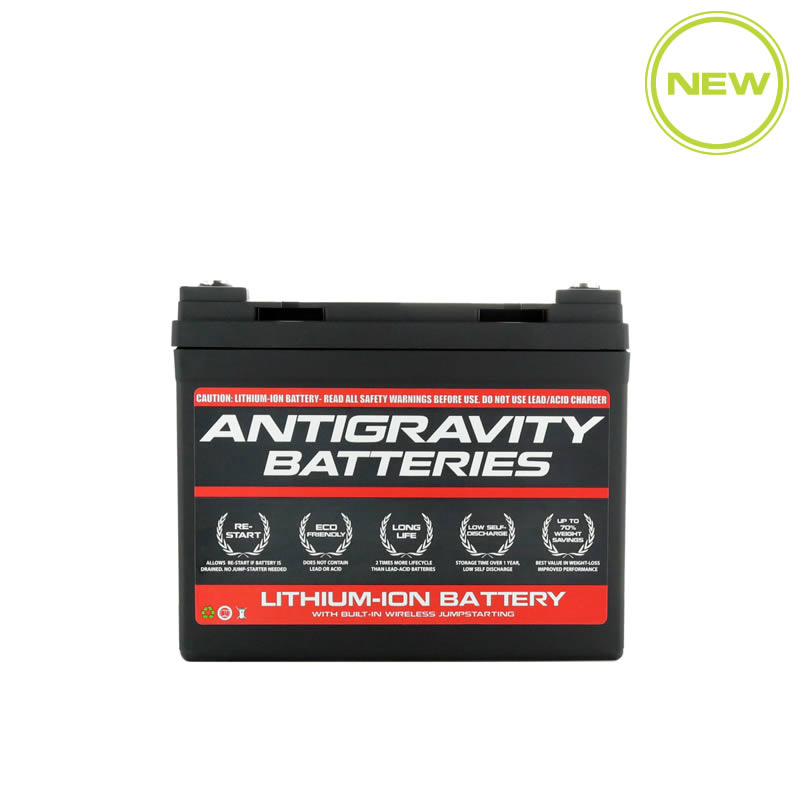 Antigravity U1/Group U1R Lithium Auto Battery w/Re-Start