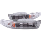 ANZO 511020 Parking/Signal Lights for Acura Integra 1994-1997 – Chrome/Amber