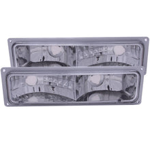 Load image into Gallery viewer, Anzo 511032 Euro Parking and Signal Lights for Chevy/GMC (88-00) with chrome housing, clear lens, and bright incandescent illumination.