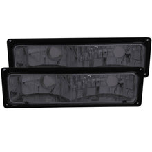 Load image into Gallery viewer, ANZO 511034 Euro Parking and Signal Lights with smoke lens and chrome housing for Chevy/GMC models (1988-2000).