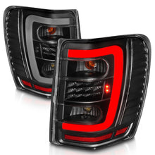 Load image into Gallery viewer, ANZO 311394 LED C-Bar Tail Lights with Black Housing and Clear Lens for Jeep Grand Cherokee (1999-2004).