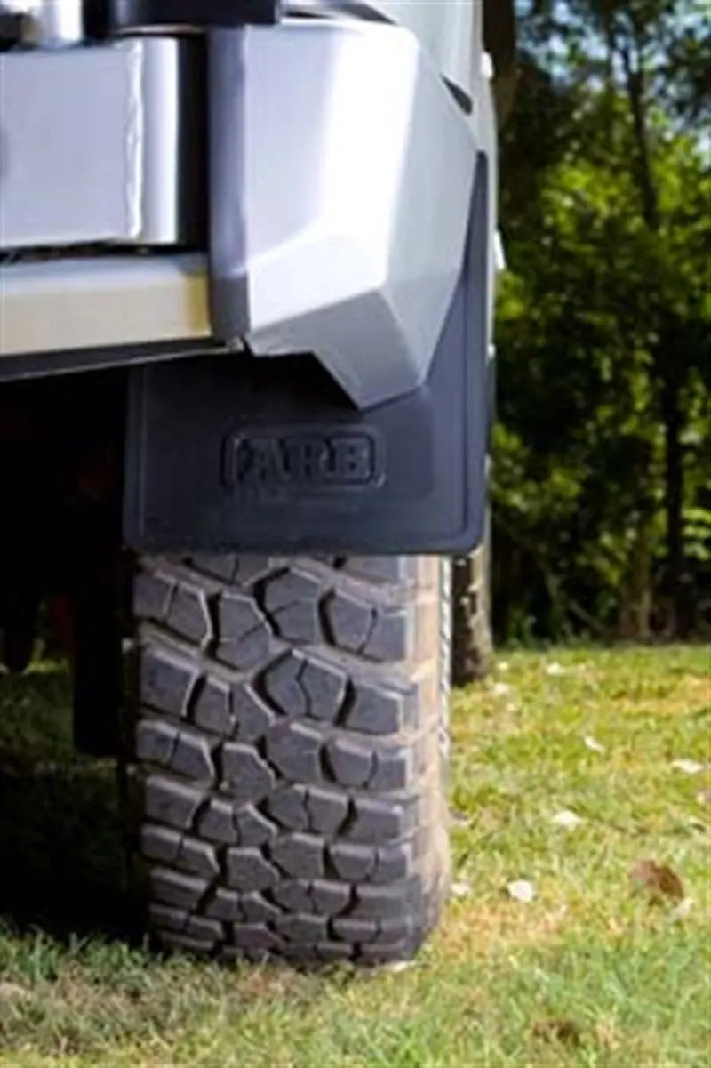 ARB 3500370 black rubber mud flap for 2006-2009 Hummer H3