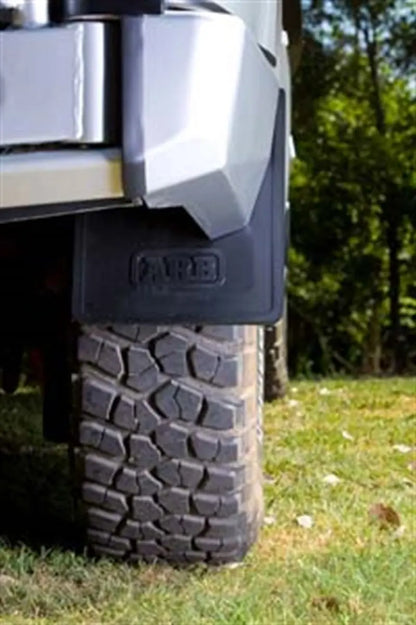 ARB 3500370 black rubber mud flap for 2006-2009 Hummer H3