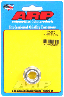 ARP -6 Female O Ring Aluminum Weld Bung ARP