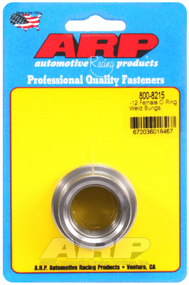 ARP -12 Female O Ring Steel Weld Bung ARP