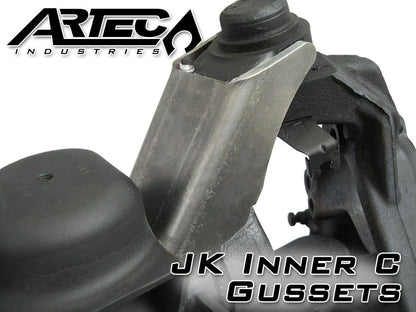 Artec Industries JK4405 Inner C Gussets for 2007-2018 Jeep Wrangler JK and JKU
