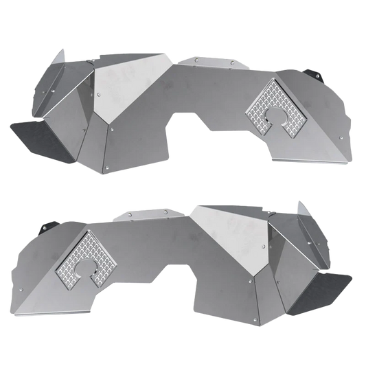 Artec Industries JL5113 Vented Front Inner Fenders for 2018-2025 Jeep Wrangler JL and JLU