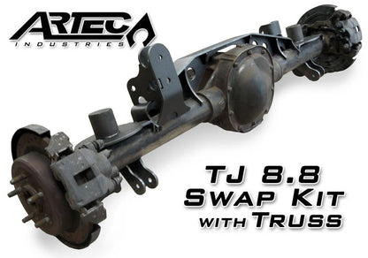 Artec Industries TR8801 Rear Axle Swap Kit for 1997-2006 Jeep Wrangler TJ