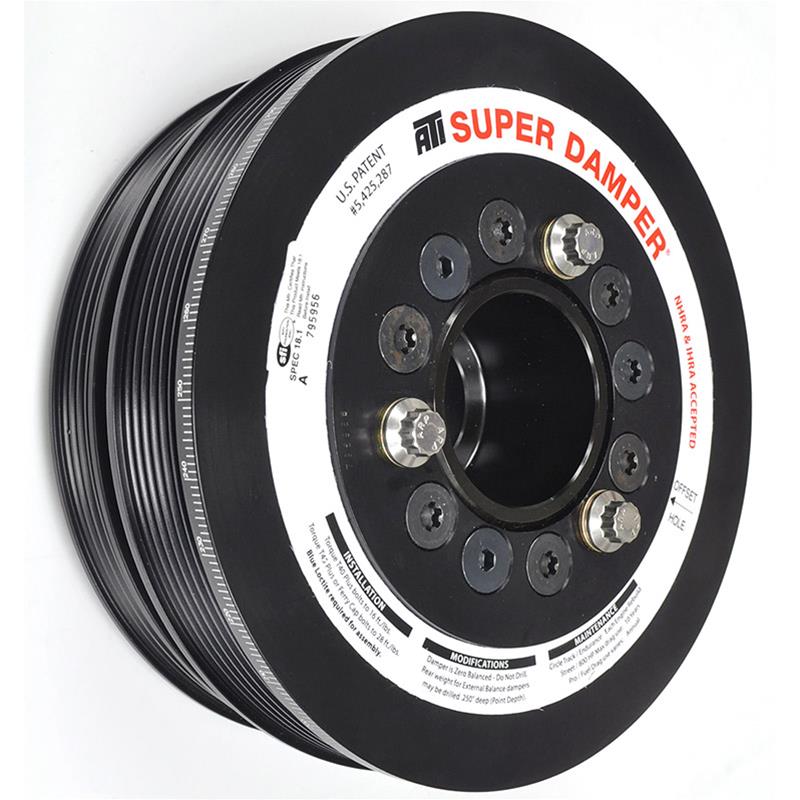 ATI Super Damper harmonic balancer for Cadillac CTS-V and Camaro ZL1 LSA ATI918854