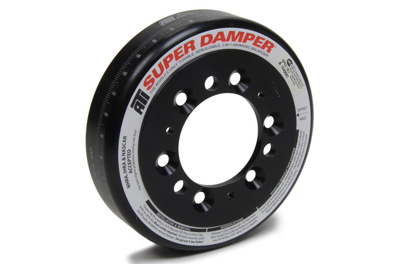 ATI Shell - Out - 6.325 - Alum - 3 Ring SMO Chevy 3 Bolt ATI916730