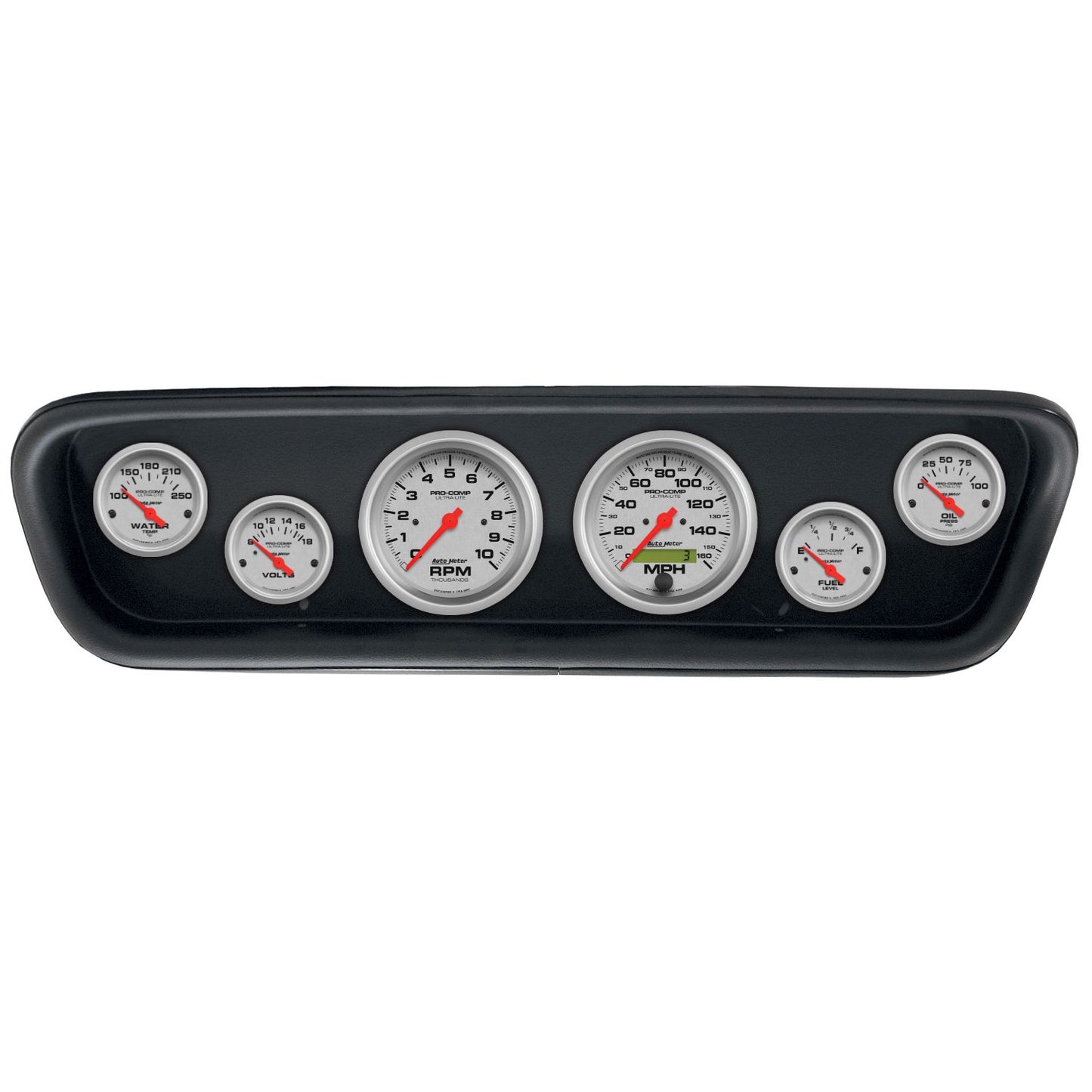 Autometer Direct Fit 5 Piece Dash Kit 64-65 Ford Mustang - 2107-13