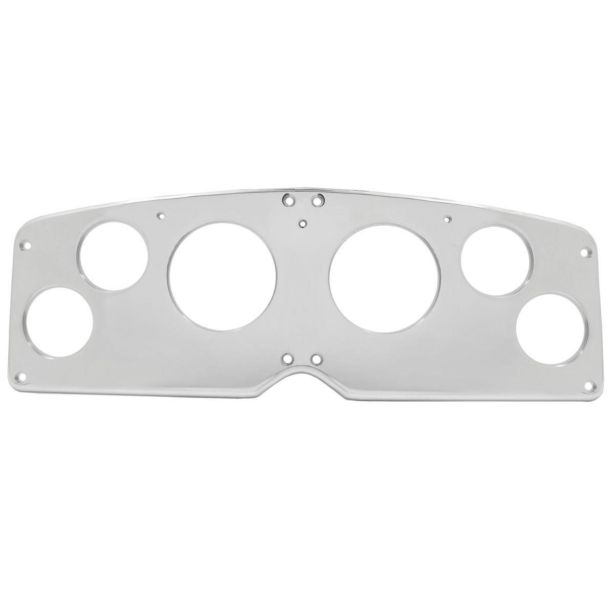 AutoMeter Mounting Solutions 54-55 GMC Truck Billet Panel/Gauge Kit - 2939