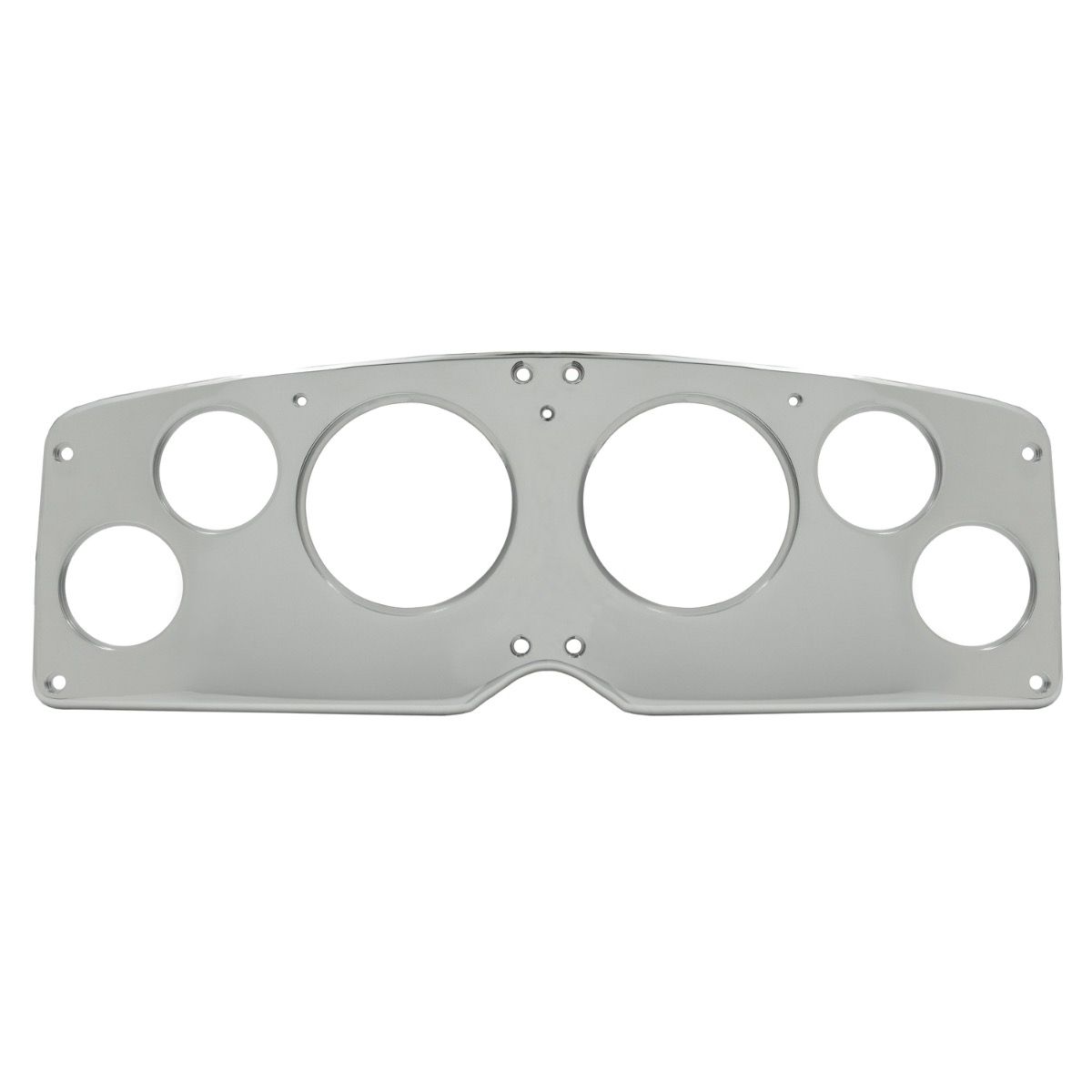 AutoMeter Mounting Solutions 54-55 GMC Truck Billet Panel/Gauge Kit - 2940