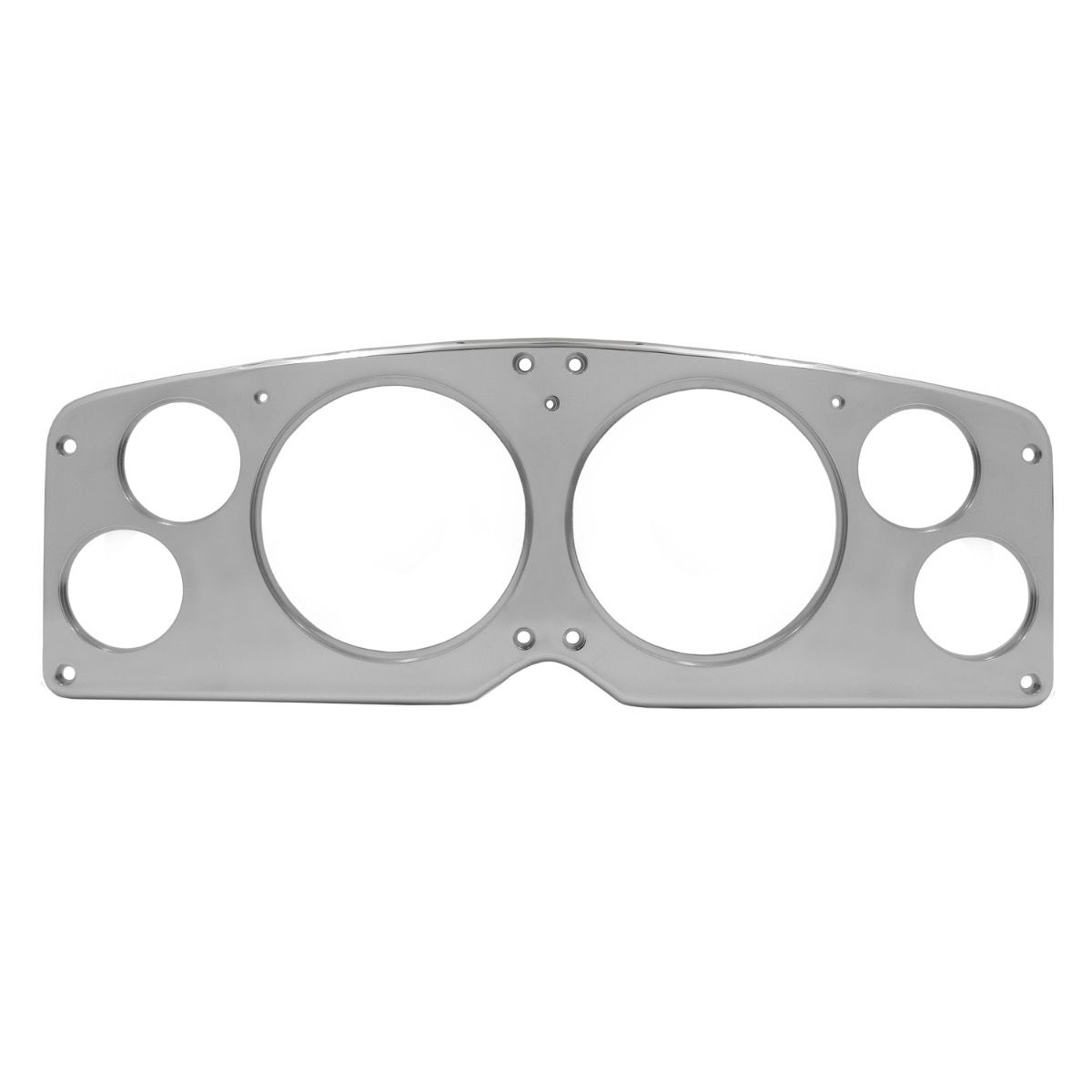 AutoMeter Mounting Solutions 54-55 GMC Truck Billet Panel/Gauge Kit - 2941