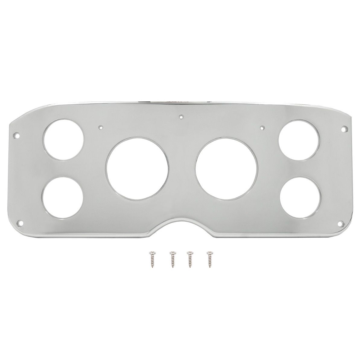 AutoMeter Mounting Solutions 55-59 GMC Truck Billet Panel/Gauge Kit - 2944