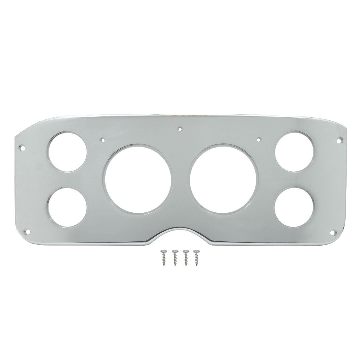 AutoMeter Mounting Solutions 55-59 GMC Truck Billet Panel/Gauge Kit - 2945