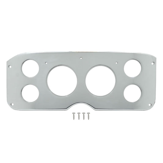 AutoMeter Mounting Solutions 55-59 GMC Truck Billet Panel/Gauge Kit - 2945