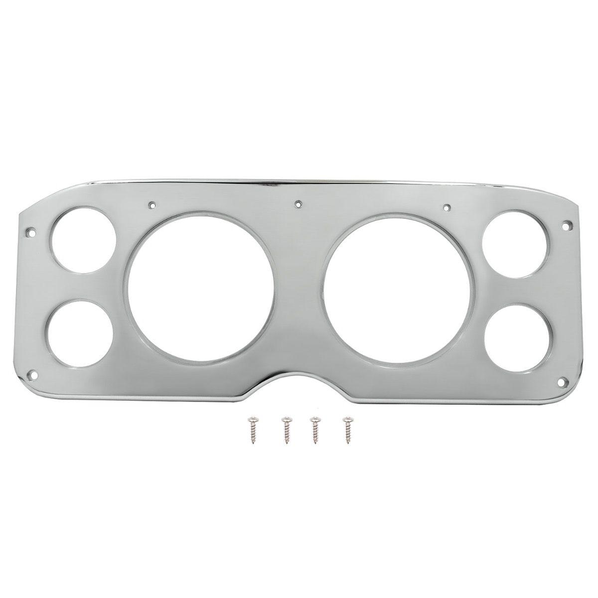 AutoMeter Mounting Solutions 55-59 GMC Truck Billet Panel/Gauge Kit - 2946