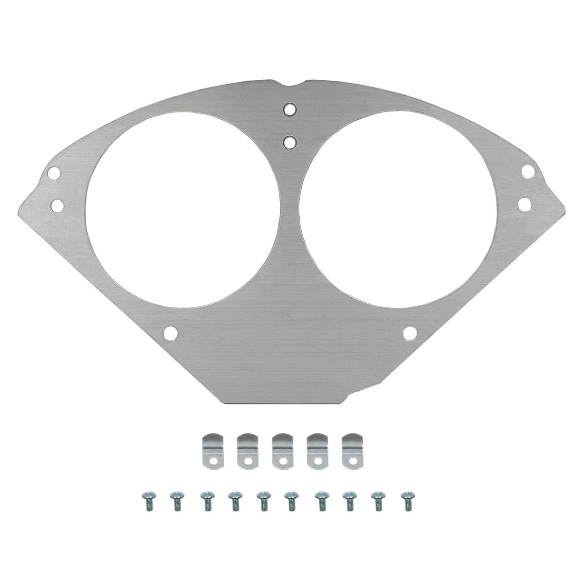 AutoMeter Mounting Solutions 55-56 Chevy Car Direct-Fit Billet Panel/Gauge Kit - 2953