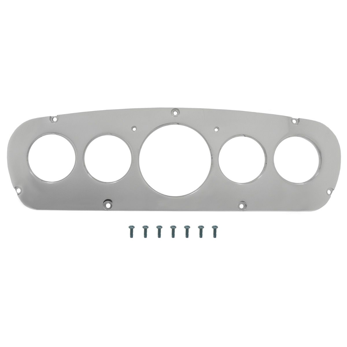 AutoMeter Mounting Sol. 65-66 Ford Truck Billet Panel/Gauge Kit - 2960