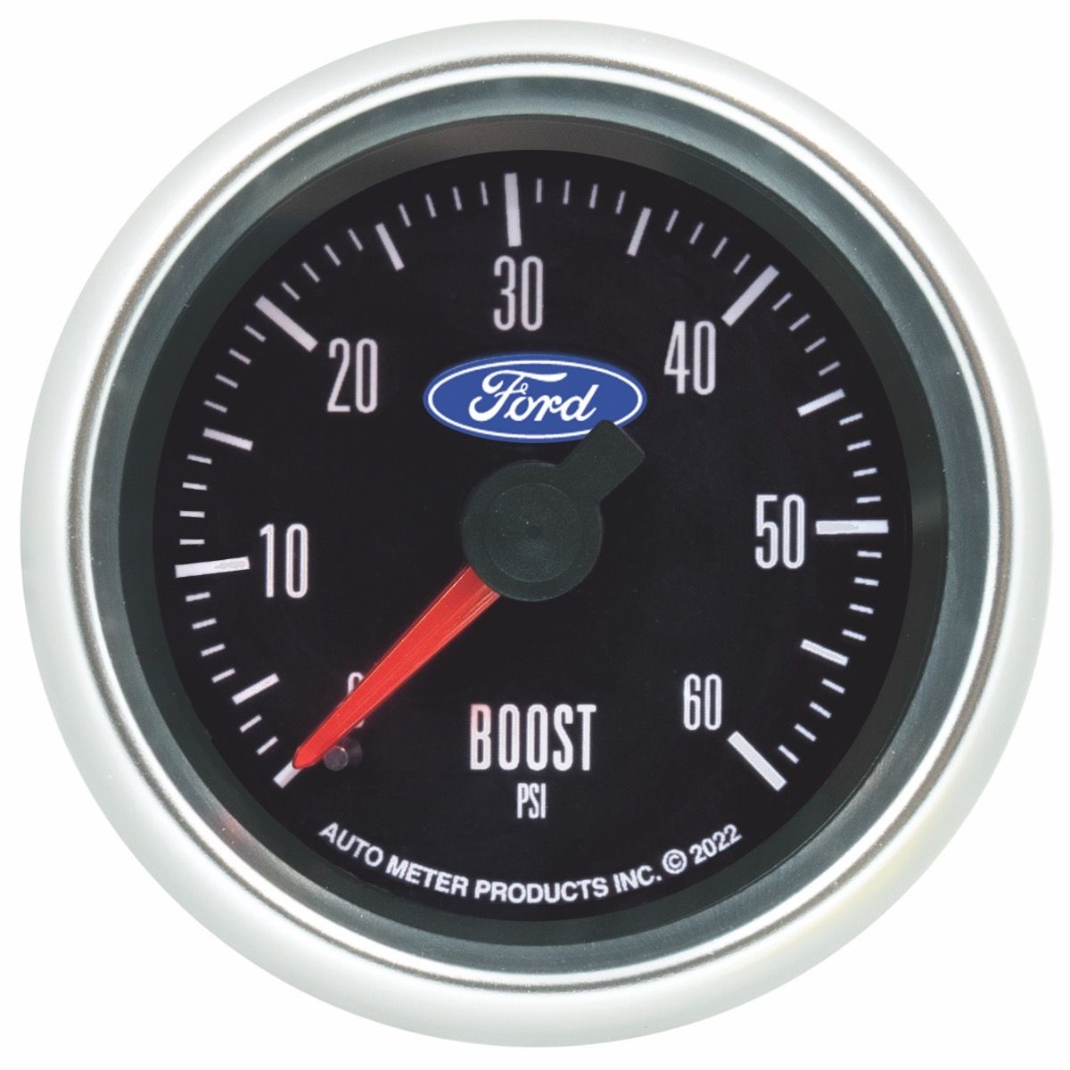 Autometer 52.4mm Mechanical Boost Gauge 60 PSI 880906