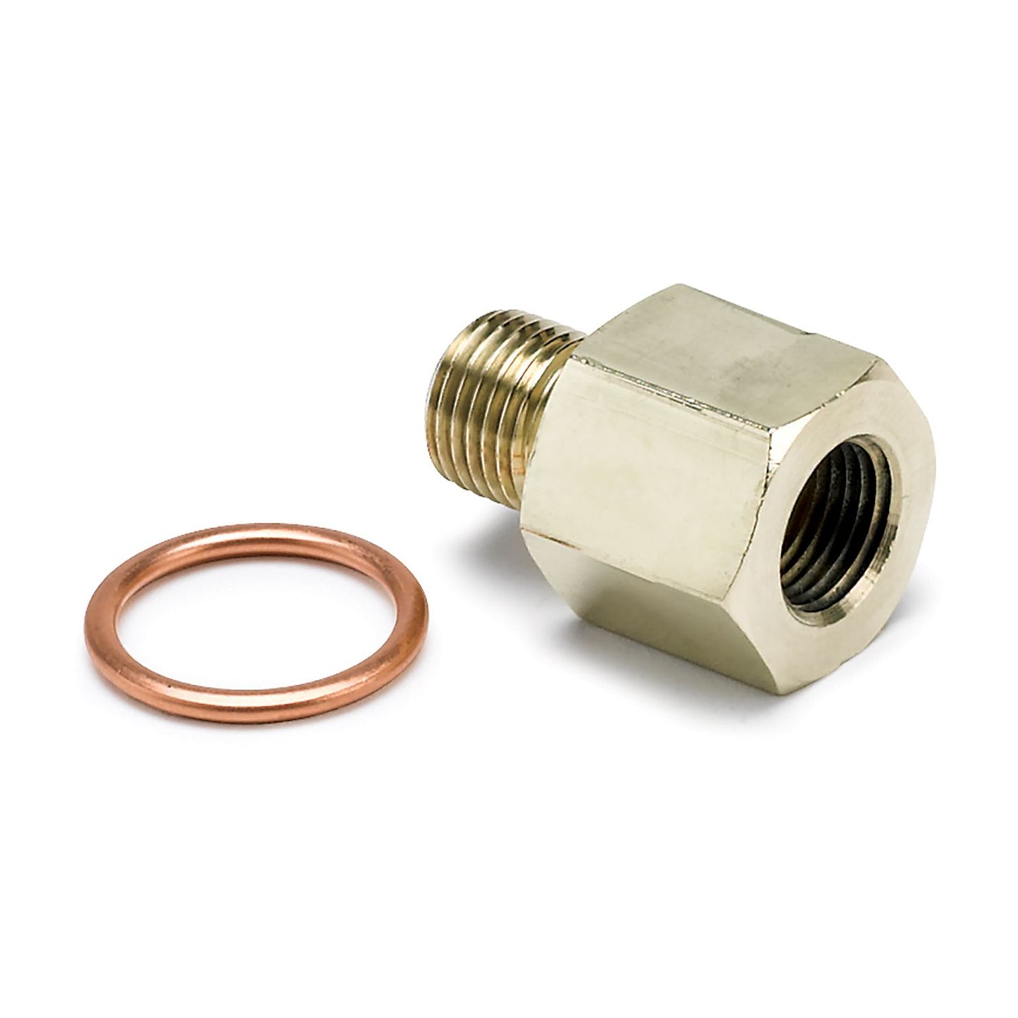 AutoMeter Stack Adapter M10x1 Female To 1/8in NPTF Male ST154003