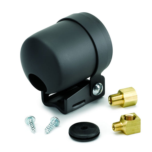 AutoMeter 2-1/16" Universal Pedestal Gauge Cup with Black Finish | SKU: 2204
