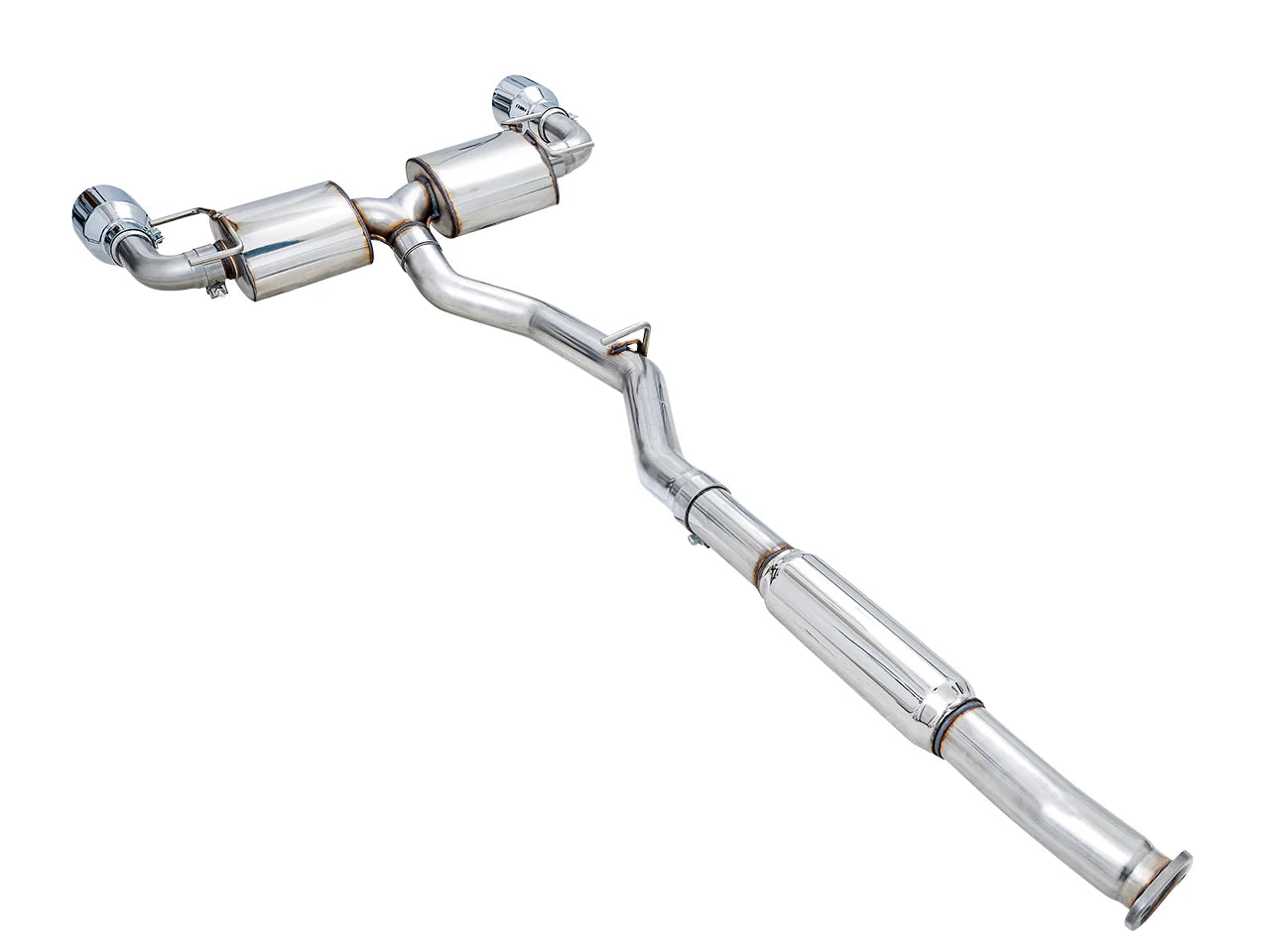 AWE Touring Edition Cat-Back Exhaust – Chrome Silver Tips – BRZ / GR86 / 86 / FR-S (SKU: 3015-32486)