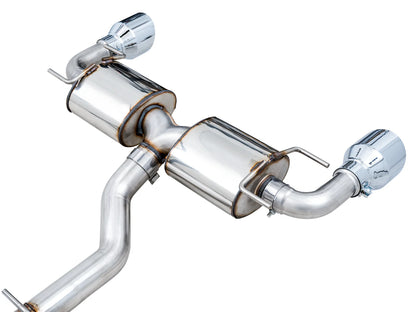 AWE Touring Edition Cat-Back Exhaust – Chrome Silver Tips – BRZ / GR86 / 86 / FR-S (SKU: 3015-32486)
