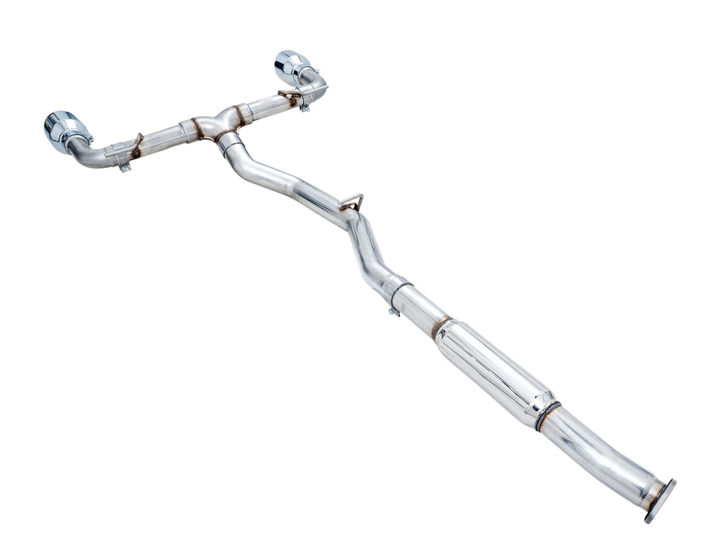 AWE Track Edition Cat-Back Exhaust – Chrome Silver Tips – BRZ / GR86 / 86 / FR-S (SKU: 3020-32279)