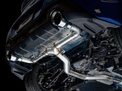 AWE Track Edition Cat-Back Exhaust – Chrome Silver Tips – BRZ / GR86 / 86 / FR-S (SKU: 3020-32279)