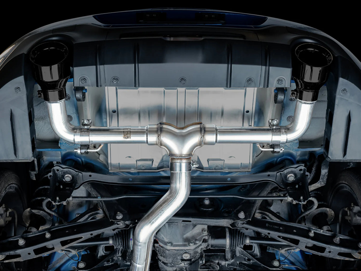 AWE Track Edition Cat-Back Exhaust – Chrome Silver Tips – BRZ / GR86 / 86 / FR-S (SKU: 3020-32279)