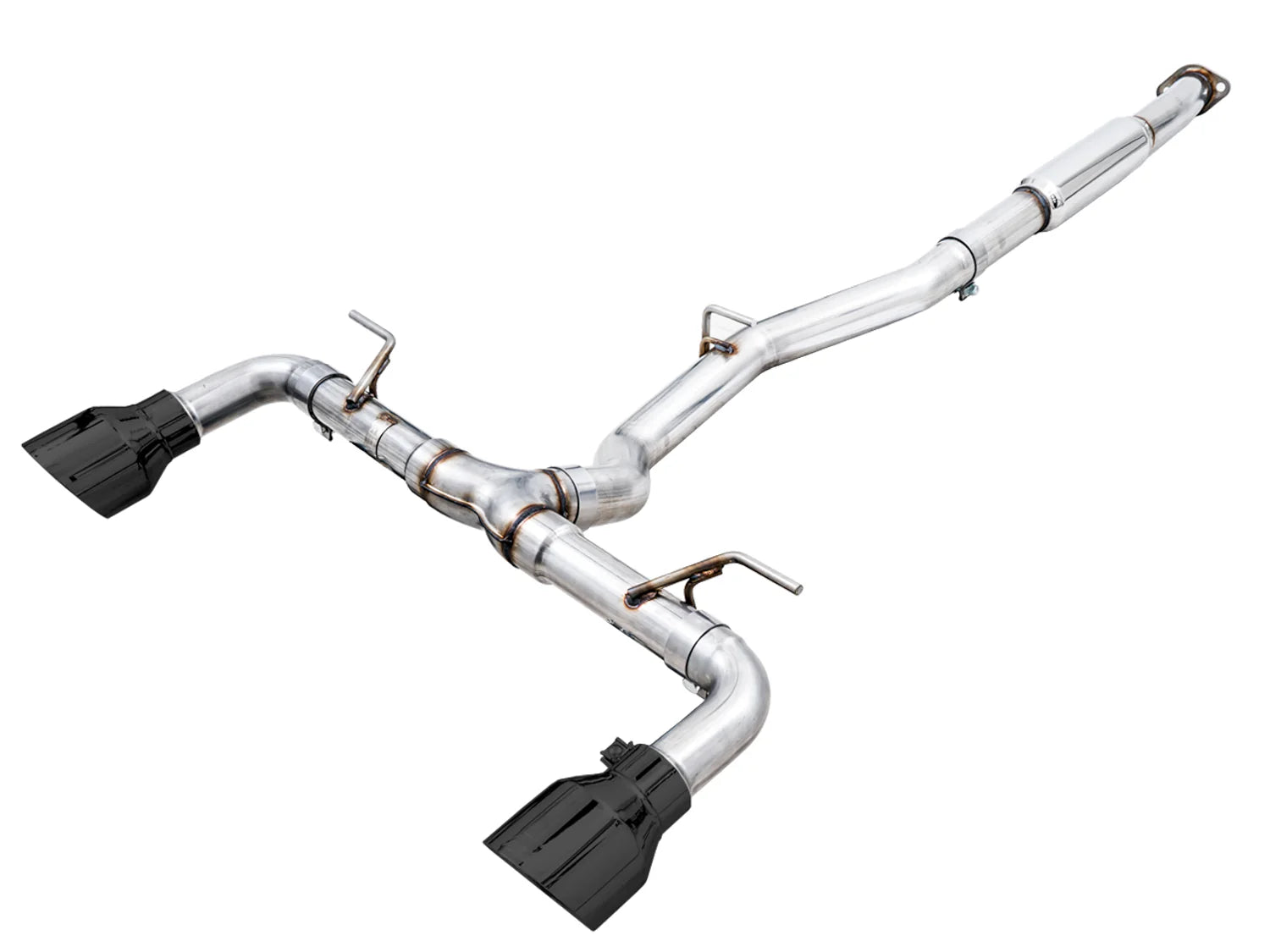 AWE Track Edition Cat-Back Exhaust – Diamond Black Tips – BRZ / GR86 / 86 / FR-S (SKU: 3020-33279)
