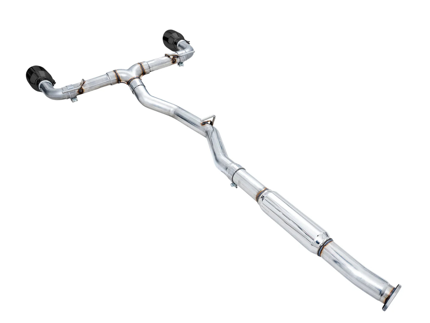 AWE Track Edition Cat-Back Exhaust – Diamond Black Tips – BRZ / GR86 / 86 / FR-S (SKU: 3020-33279)