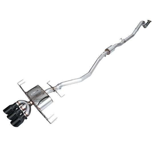 AWE Tuning 2024 Acura Integra Type S DE5 FWD Touring Edition Exhaust w/ Triple Diamond Black Tips