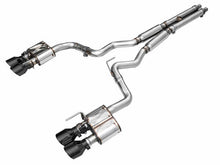 Load image into Gallery viewer, AWE 2024 Ford Mustang GT Fastback S650 RWD SwitchPath Catback Exhaust w/ Quad Diamond Black Tips