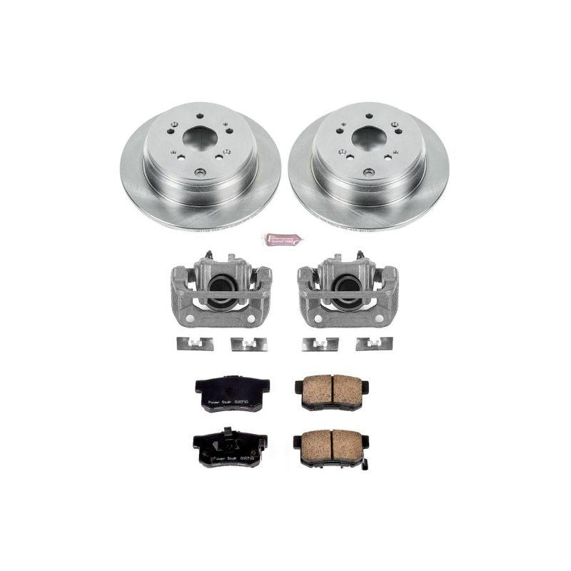 Power Stop 10-18 Acura RDX Rear Autospecialty Brake Kit w/Calipers PowerStop