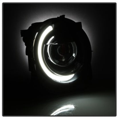xTune 15-17 Jeep Renegade Light Bar DRL Projector Headlights -Black (PRO-JH-JREN-LBDRL-BK) SPYDER