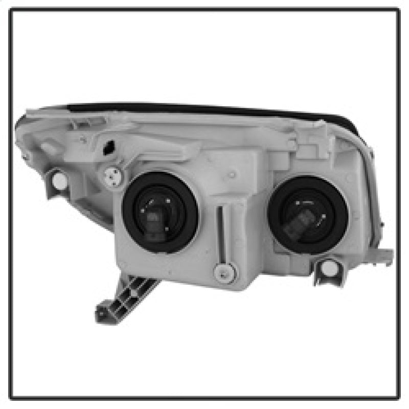 Xtune Toyota 4Runner 03-05 Crystal Headlights Black HD-JH-T4R03-AM-BK SPYDER