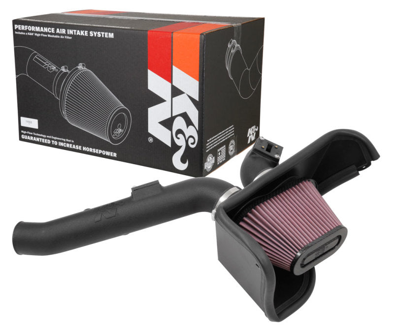 K&N 16-17 Cadillac ATS-V 3.6L V6 Twin Turbo Performance Intake Kit K&N Engineering