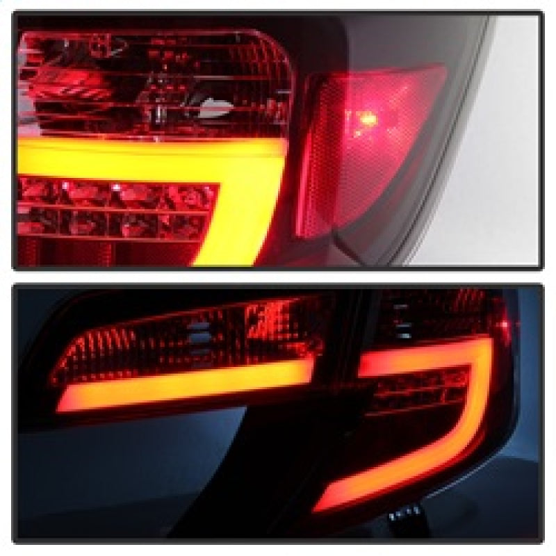 Spyder Toyota Camry 12-14 Light Bar LED Tail Lights Black ALT-YD-TC12-LBLED-BK SPYDER