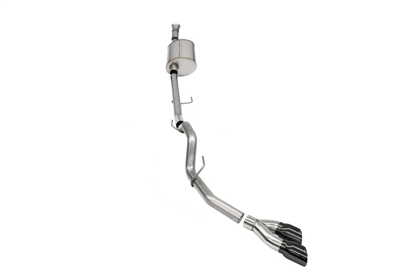 Corsa 2021-2022 Ford F-150 SuperCab/6.5in Bed 5.0L V8 Sport Cat-Back Single Side Exit-Black PVD CORSA Performance