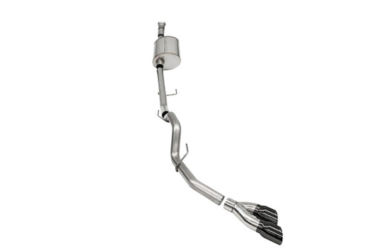 Corsa 2021-2022 Ford F-150 SuperCab/6.5in Bed 5.0L V8 Sport Cat-Back Single Side Exit-Black PVD CORSA Performance