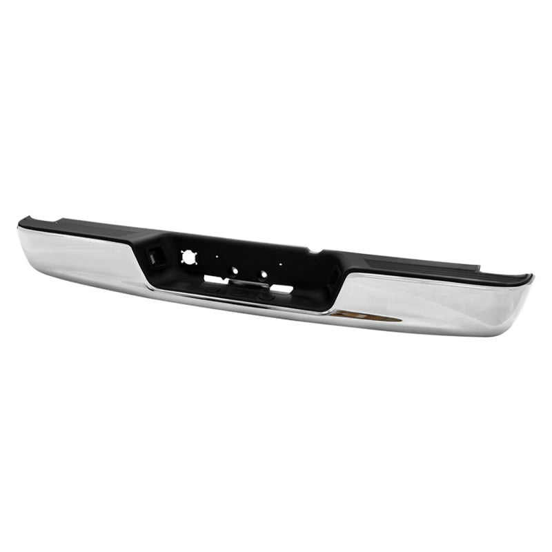 xTune 02-08 RAM 1500/03-09 2500/3500 OEM Style Steel Rear Bumper - Chrome (RB-DR02-SET-C) SPYDER