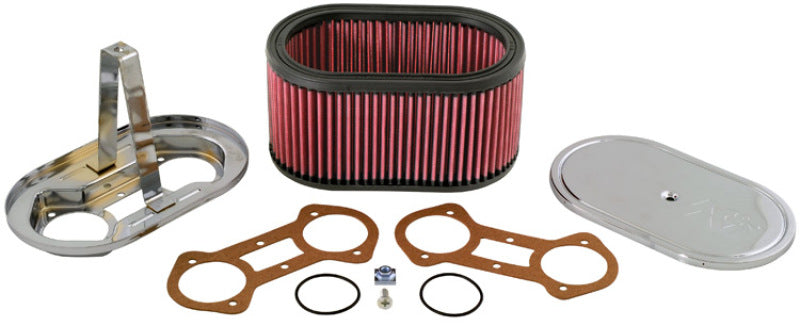 K&N Custom Racing Assembly DDO 8-7/8x5-1/4in Oval 4-3/4in Height Vent K&N Engineering