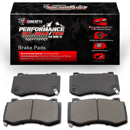 R1 05-23 Jeep Grand Cherokee Front Off-Road/Tow Brake Pads