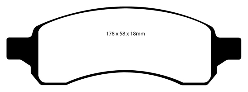 EBC Ultimax2 Front Brake Pads - UD1169